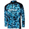 Savage Gear Tričko Marine UV Long Sleeve Tee Sea Blue M
