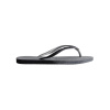 Havaianas Hav. Slim Sparkle Ii Steel Grey 37/ Flip Flops Womens Steel Grey 3/4