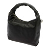 Dámska kožená kabelka Luka 24-035 DOLLARO Black Crossbody Purse