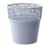 kvetináč 14,5cm TREE DTRE145-656U svetlo sivý plastový PROSPERPLAST