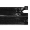 Vodeodolný zips No 7 dĺžka 80 cm špirálový čierna 1ks