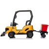 Eljet Detské elektrické auto zametač žltý, Li-Ion DEA-ZAM-101