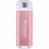 Transcend ESD300P 1TB, External SSD, USB 10Gbps, Type C, 1050MB/R, 950MB/W, růžový TS1TESD300P