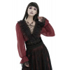 tričko gotický and punk DEVIL FASHION Red Gothic Daily Life