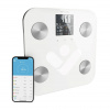 TrueLife FitShape S6 BT - Bioelektrická impedanční bluetooth váha - bílá TLCSMFSS6BTWA