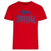 LONSDALE LOGO tričko červené LONSDALE 09-0027
