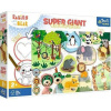 Trefl Puzzle 15 GIANT- Deti na farme / Deti a Medveď 42000