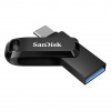 SanDisk Ultra Dual Drive Go/256GB/USB 3.1/USB-A + USB-C/Čierna SDDDC3-256G-G46