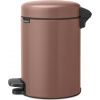 Odpadkový kôš s pedálom NewIcon 3 l taupe