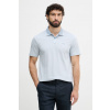 BOSS Orange polo tričko pánske bavlnené PeoxfordNew 50507814 modrá XXL