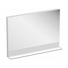 Ravak Formy zrkadlo 79.8x71 cm odĺžnikový biela X000001044