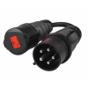Napájecí adaptér Green Cell červený CEE 16A 400V 5P na červený CEE 32A 5P