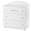 Italbaby komoda Magnifique Lux biela