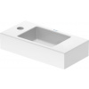 Duravit Vero Air - Umývadielko do nábytku 500x250 mm, otvor pre batériu vľavo, biela 0724500009