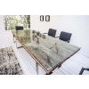 Bighome - Sklenená doska 200x100cm na jedálenské stoly, 12mm tvrdené sklo