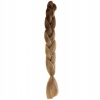 Syntetické vlasy - Vrkoč ombre blond 60cm