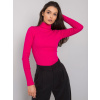 BASIC tričko s rolákom - fuchsia (Dámske tričko / rolák )