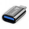 Genius ACC-C2A, Redukce, USB 3.0, USB typ C na USB typ A, kovově šedá (32590002400)
