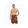 Pánsky kilt do sauny „Saunové doplnky“ – hnedý