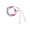 Korálkové Katana Rope - švihadlo pre začiatočníkov, nastaviteľná dĺžka, vhodné na chudnutie. Vyber farbu rukovätí:: Biele, Vyber farbu korálikov: Mint/Ružová/Biela/Sivá Švihadlo s korálkami ti pomôže