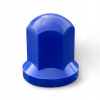 Krytky na skrutky kolies ČIAPOČKY ŠTIFTY 33 mm TIR vysoké modré