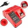 Lítiová nabíjačka 12 V-18 V pre Milwaukee M12-18C