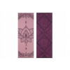 Mata Gaiam 173 cm x 61 cm ruže a purpurové (Cvičenie Vnútorný mier 173x61cm /gaiam)