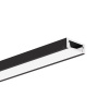 LED profil KLUS MICRO-PLUS černý - LED profil MICRO-PLUS černý - 3m