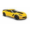 Maisto - Corvette Z06 2015, žltá, 1:24