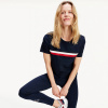 Tommy Hilfiger dámske tmavomodré tričko WW0WW29660 S