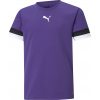 Detské tréningové tričko Puma teamRISE Jersey Jr fialová 704938 10 Veľkosť: 116 cm