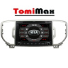 TomiMax KIA Sportage 4 Android 14 autorádio s WIFI, GPS, USB, BT HW výbava: 8 Core 4GB+32GB PX HIGH