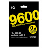 ŠTARTOVACIA SIM KARTA ORANGE 5G 400GB na rok po dobití