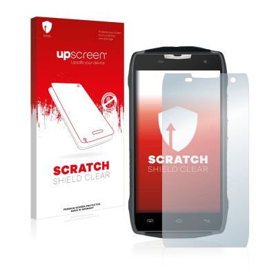 Čirá ochranná fólie upscreen® Scratch Shield pro Doogee T5 (Ochranná fólie na displej pro Doogee T5)
