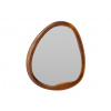 Zrkadlo Home Styling Collection nástenné oválne, drevený rám 1,5 x 36 mm