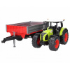 Diaľkovo ovládaný RC traktor Claas Arion 660 s prívesom