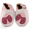 CAPIKI Kožené capáčky 12-18 m (21) 14 cm Lienka ružová
