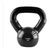 Kettlebell pokrytý vinylom HMS KNV04 4 kg, čierny