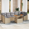 zahrada-XL Záhradný jedálenský set Béžová, šedá 100 x 55 x 73 cm 3349804
