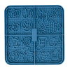 TIAKI vianočná podložka na lízanie - cca D 16 x Š 16 x V 0,8 cm