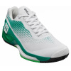 Wilson Rush Pro 4.0 Clay - white/bosphorus/green - Tyrkysový, Biely, Zelený