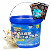 GAINER NA SILU, bielkoviny, sacharidy Megabol Mass mutation 2270g VANILLA
