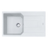 Franke fragranit drez UBG 611-86 biela-ľad 860x500,sifón FRA 114.0700.109