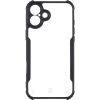 Tactical Quantum Stealth Kryt pro Apple iPhone 16 Plus Clear/Black 8596311256875