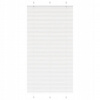 Plisovaná roleta biela 105x200 cm Šírka látky 104,4 cm