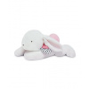 Doudou Plyšový králik s ružovým brmbolcom 65 cm