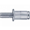 FORTUM Skrutky nitovacie, M6x12mm, 25ks, oceľ, plastový organizér