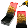 Sada vrtákov YATO Sada vrtákov do železa HSS-TiN 25ks 1-13mm (YT-44676)