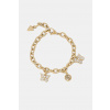 Guess náramok dámsky z nehrdzavejúcej ocele BORBOLETA JUBB06.130JW zlatá S