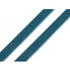Šnúra plochá/dutinka šírka 10 mm Farba: 5 modrá tyrkysová